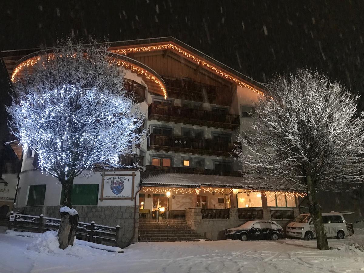 Hotel Europa Pozza di Fassa Eksteriør bilde
